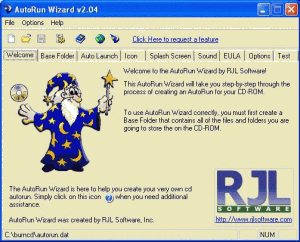 AutoRun Wizard 2.04 - náhled