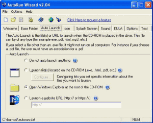 AutoRun Wizard 2.04 - náhled