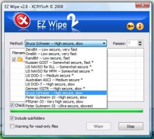 EZ Wipe 2.9.1 - náhled
