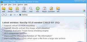 HaoZip 3.0 - náhled
