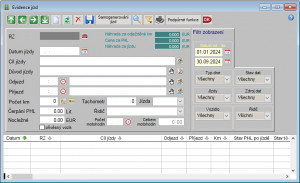 Kniha jízd - Speedy - náhled
