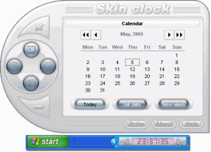 Skin Clock 1.9 - náhled