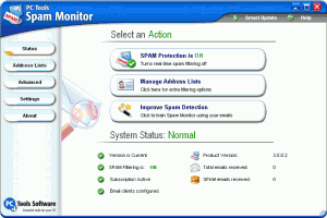 Spam Monitor 4.0.1.44 - náhled