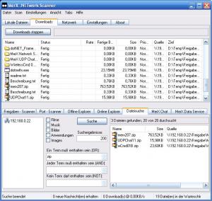 MerX Network Scanner 2.15 - náhled