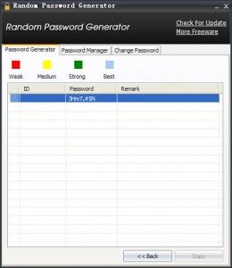 Random Password Generator 1.3 - náhled