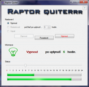 Raptor Quiter 3.0 - náhled