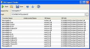 Dll Export Finder 1.5.7 - náhled