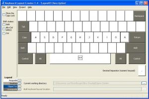 The Microsoft Keyboard Layout Creator 1.4 - náhled