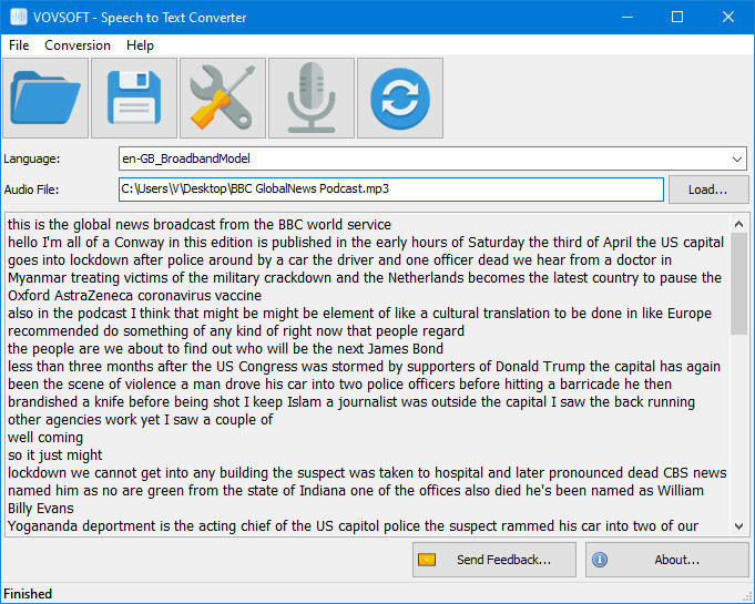 speech to text converter free download for windows 7