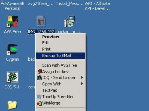 Backup To EMail 1.6.0 #36 - náhled