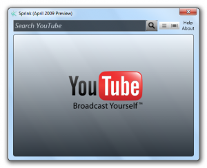 Sprink - YouTube Player 0.677 - náhled