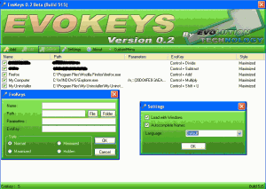 EvoKeys 0.2 Beta #682 - náhled