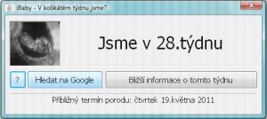 iBaby - V kolikátém týdnu jsme 1.1 - náhled