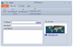MYIP Basic 4.0.0.0 - náhled