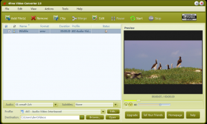 4Free Video Converter 3.8 - náhled