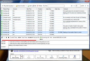 Amolto Call Recorder Free - náhled