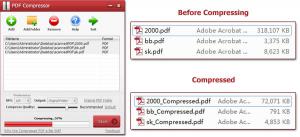 PDF Compressor 3.0 - náhled