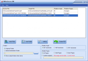PDFdu Rotate PDF 1.3 - náhled