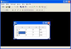 Matice 2 2.2.1 - náhled