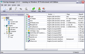 Startup Manager 2.4.2 - náhled