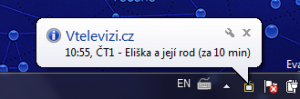 Vtelevizi.cz - Připomínač - náhled