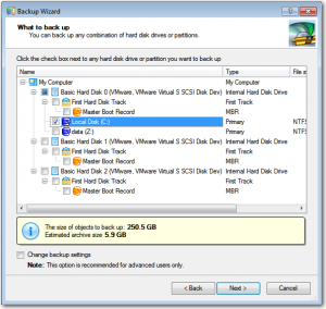 Backup & Recovery 2014 Free - náhled