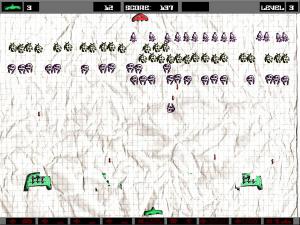 New Space Invaders - náhled