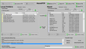 HazelFTP 3.7.6 - náhled