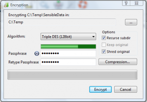 Folder Crypt 3.6.7020 - náhled