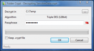 Folder Crypt 3.6.7020 - náhled
