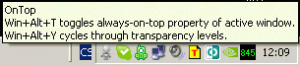 OnTop 1.0 - náhled