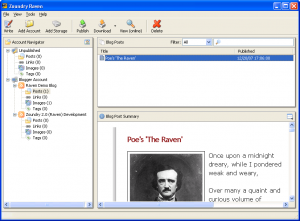 Zoundry Raven 1.0.375 - náhled