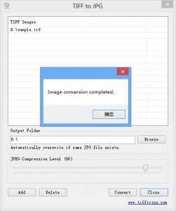 TIFF to JPG 1.0 - náhled