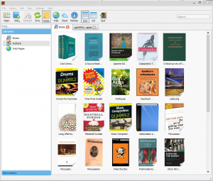 BookONO E-book Manager 0.2 Alpha - náhled