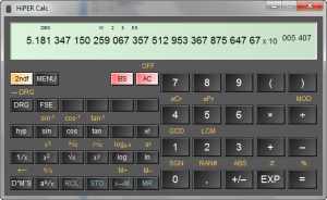 HiPER Calc 2.3.2 - náhled