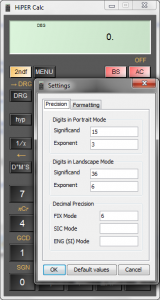 HiPER Calc 2.3.2 - náhled