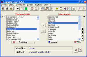 Hlavní okno - náhled