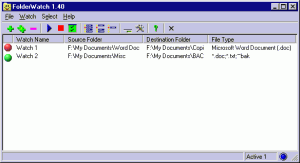 FolderWatch - velký náhled - náhled