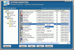 System Inspector 1.1.546 - náhled