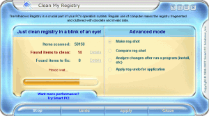Clean My Registry 5.2 - náhled
