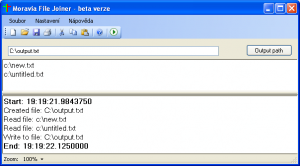 Moravia File Joiner 1.0.0.0 - náhled