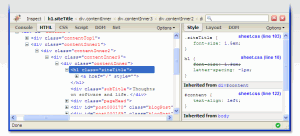 Firebug 2.0.12 - náhled