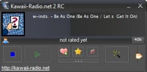 Kawaii-radio.net Player 3.10 - náhled