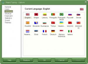 Rapid Typing Tutor 5.2 - náhled