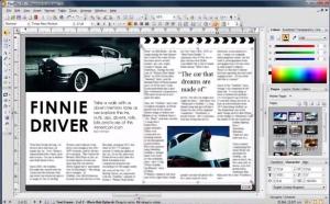 Serif PagePlus X5 - náhled