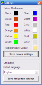 Resistor Colour Code Solver 1.3.1 - náhled