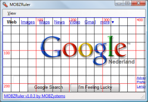 MOBZRuler 1.0.3 - náhled