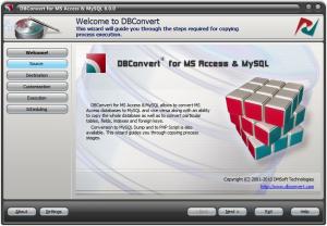 DBConvert for Access and MySQL 8.1.7 - náhled