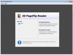 3D PageFlip Reader 2.6.8 - náhled