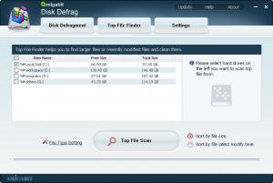 Amigabit Disk Defrag 1.0.2 - náhled